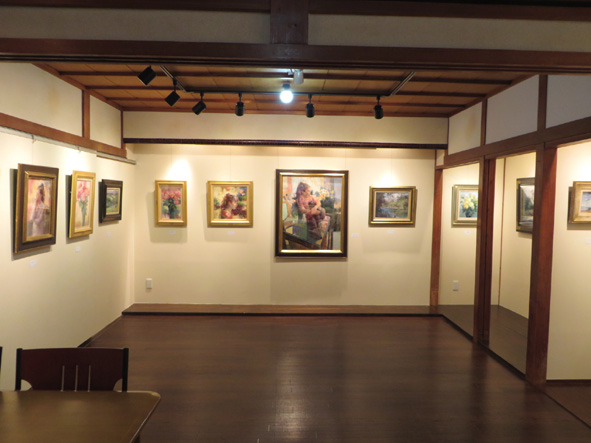 川畑絵 M12号 日本画 原画 美人画 一点物 川畑絵M12号日本画原画美人画